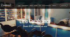 Desktop Screenshot of liriocasablanca.com.br